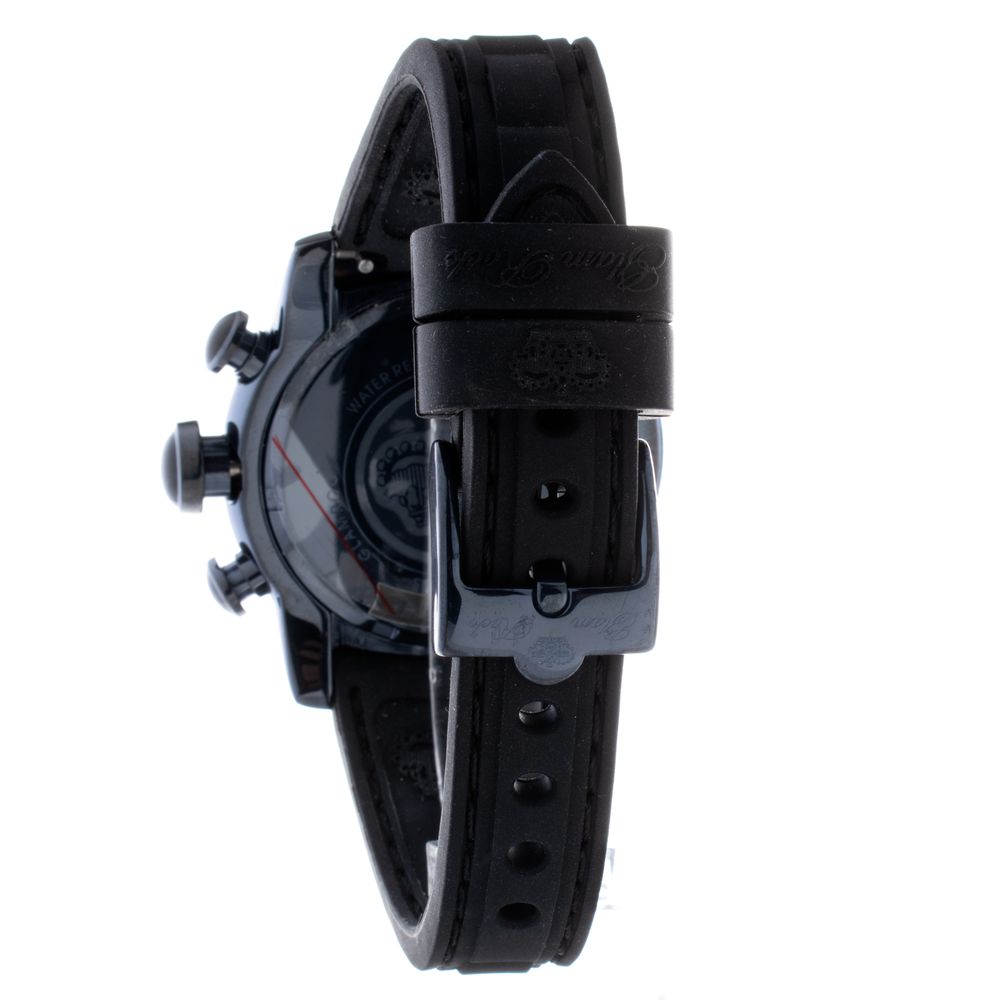 GLAM ROCK Black Synthetic Sport Watch