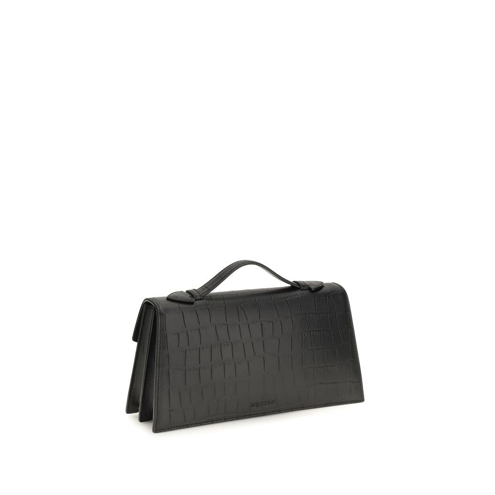 Alexander McQueen Skull – Black Croc-Embossed Leather Chain Bag – product photo 3 | Privé Polaï