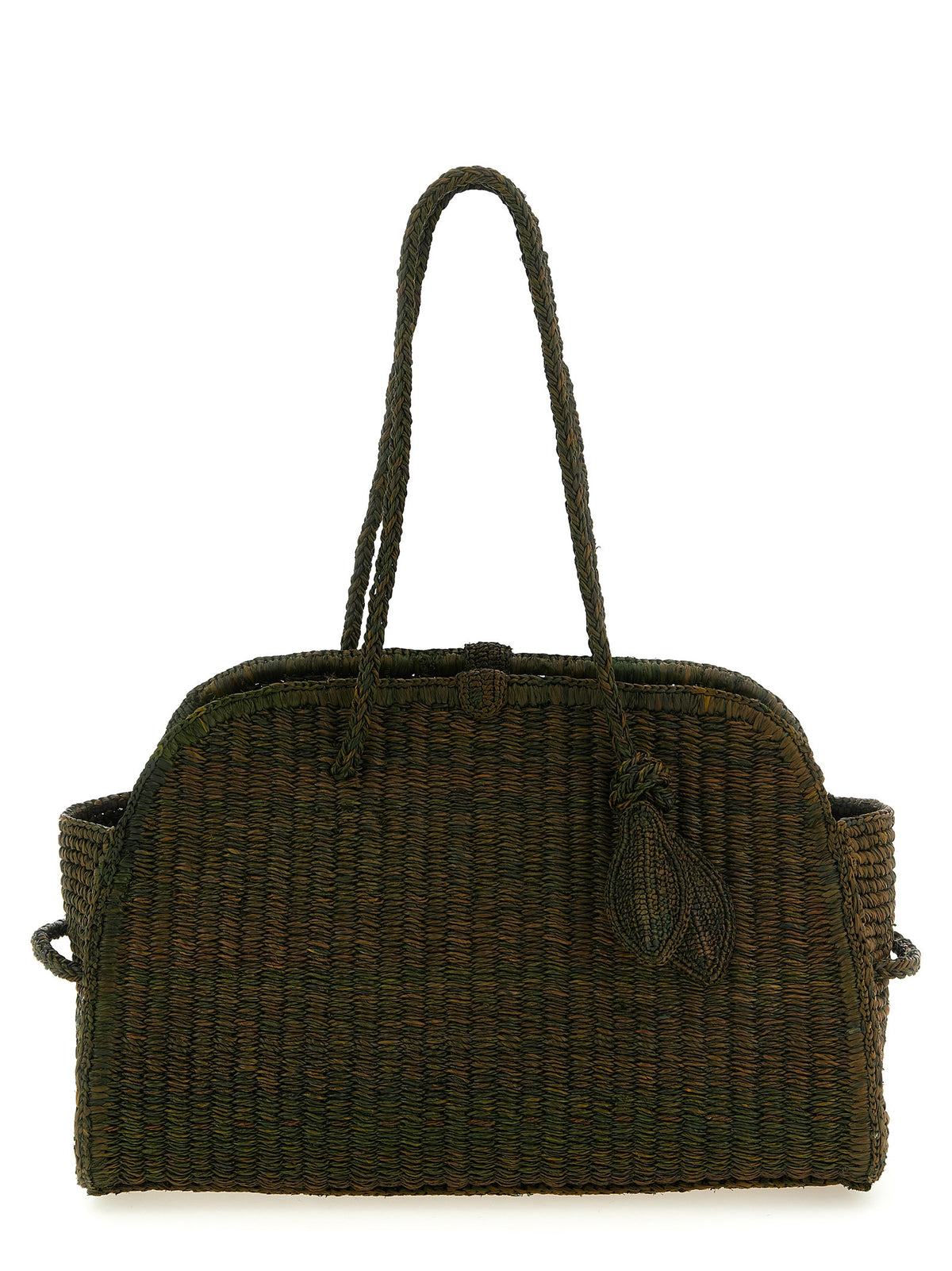 Jacquemus Le Turismo Raphia – Green Raffia Bag – product photograph 1 | Privé Polaï
