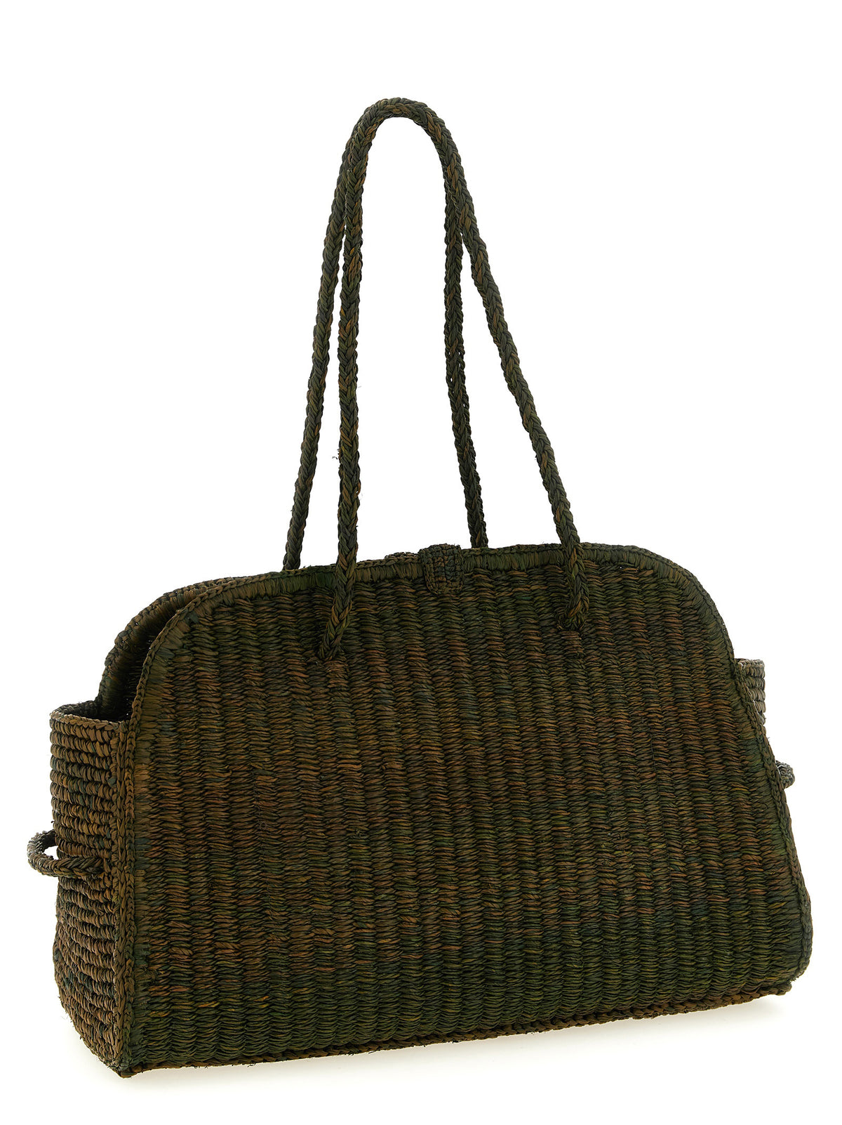 Jacquemus Le Turismo Raphia – Green Raffia Bag – product photograph 2 | Privé Polaï
