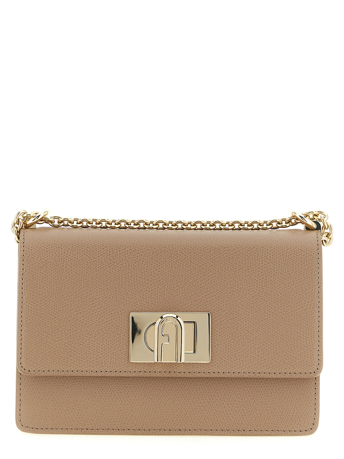 Furla 1927 Mini – Beige Leather Crossbody Bag – product image 1 | Privé Polaï
