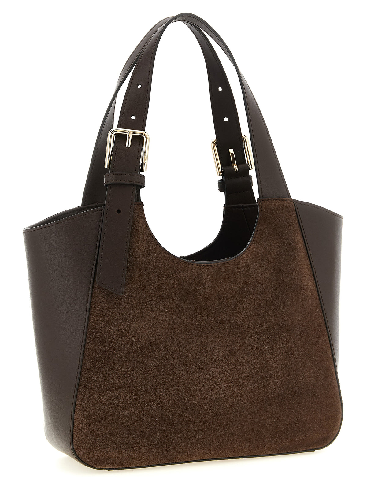 Furla Dora S – Dark Brown Leather Tote Bag – product image 2 | Privé Polaï