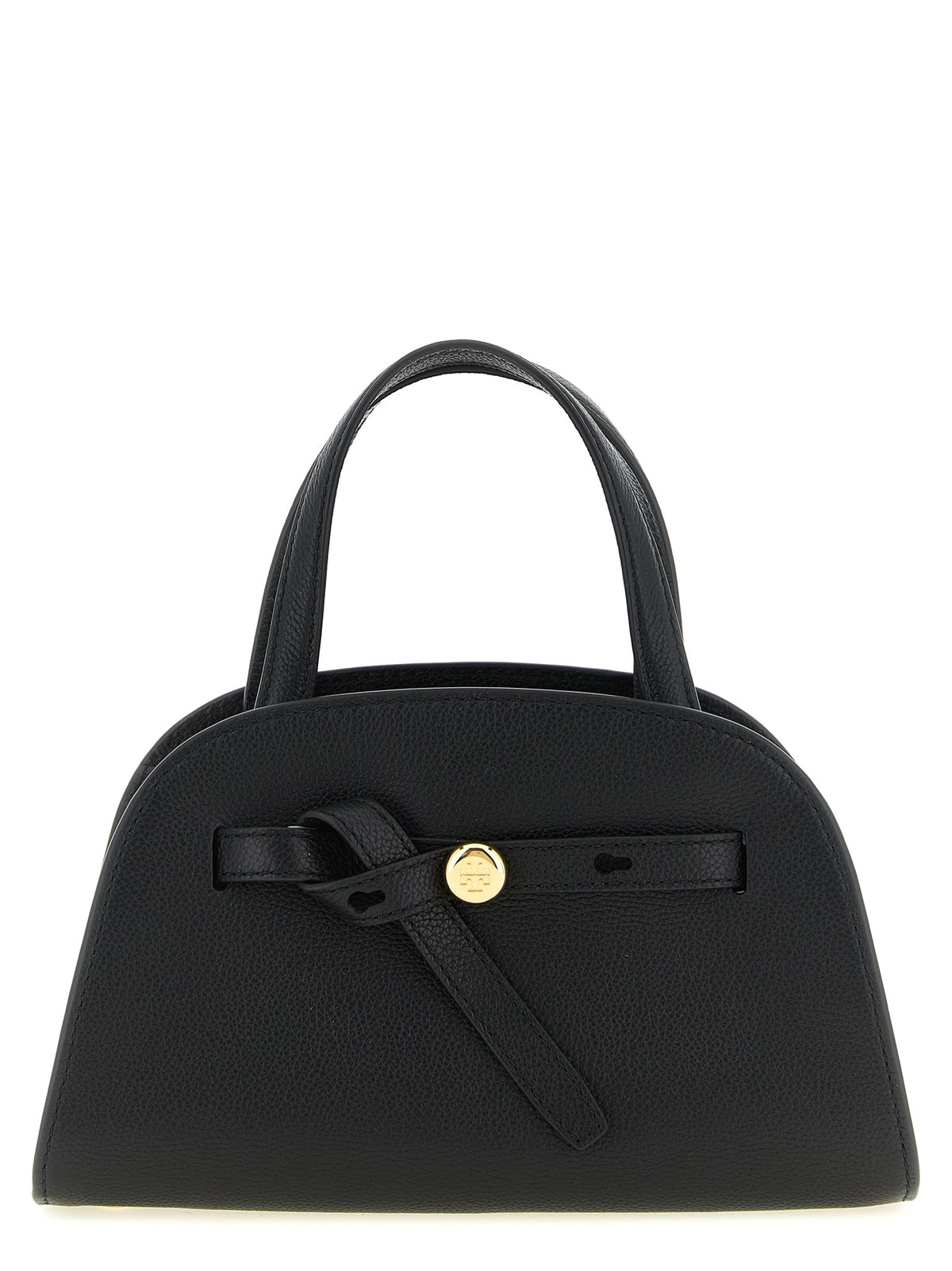 Tory Burch Romy Small Bauletto – Black Leather Bag – product photograph 1 | Privé Polaï