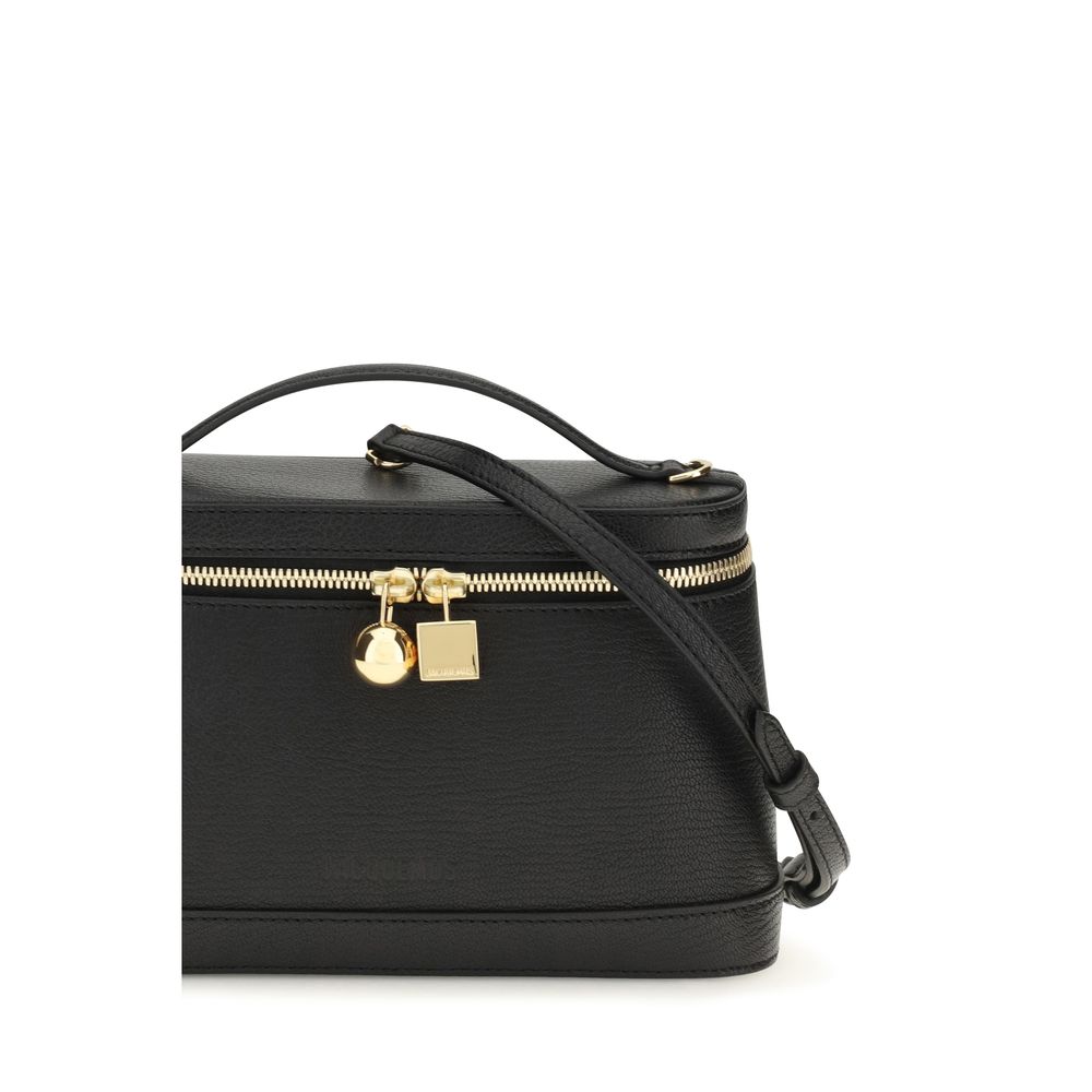 Jacquemus Le Petit Vanity – Black Leather Bag – product photograph 4 | Privé Polaï
