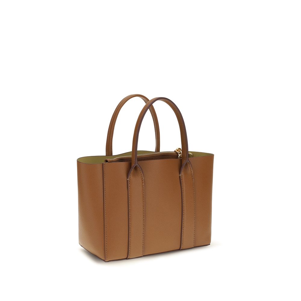 Marc Jacobs Pop J Marc Small Work Tote – smeđa kožna torba Argan Oil, fotografija 3