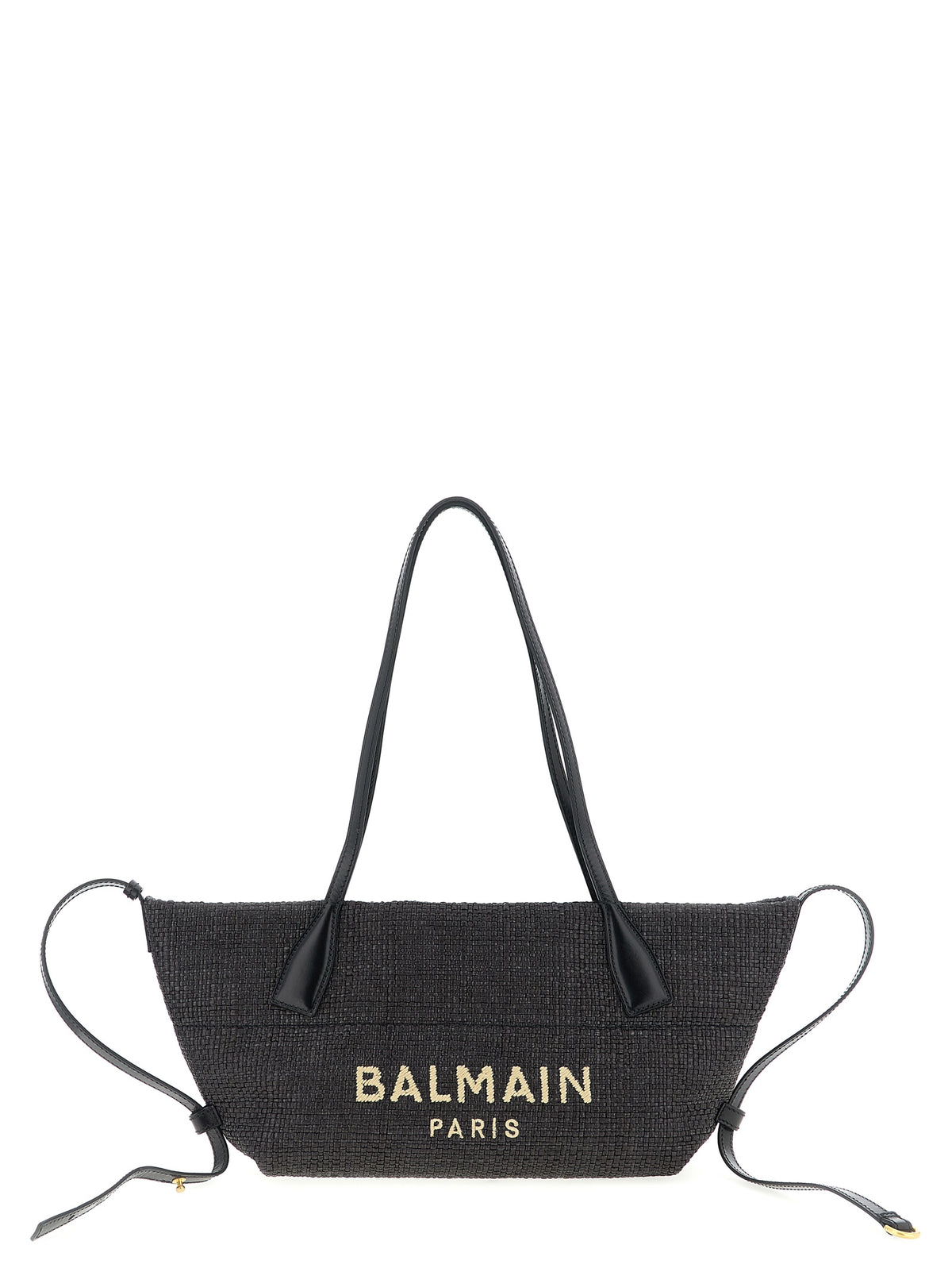 Balmain Track Small crna tote torba