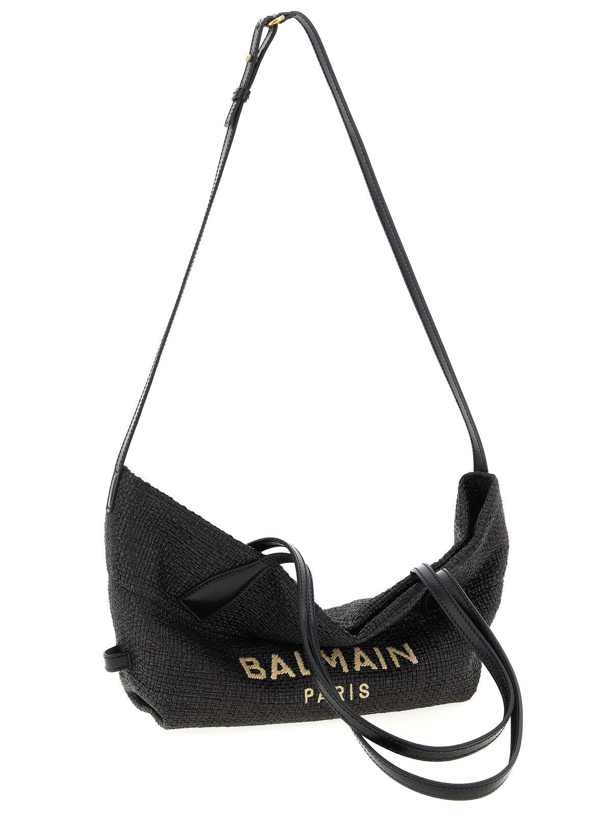 Balmain Track Small crna tote torba