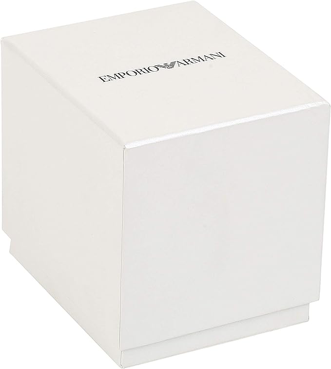Emporio Armani Elegant Two-Tone Crystal Pave Watch – luxury by Emporio Armani | PrivePolai
