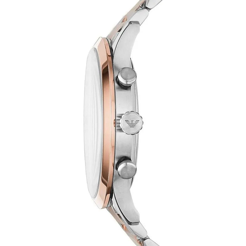 Emporio Armani Elegant Two-Tone Timepiece for Men – luxury by Emporio Armani | PrivePolai