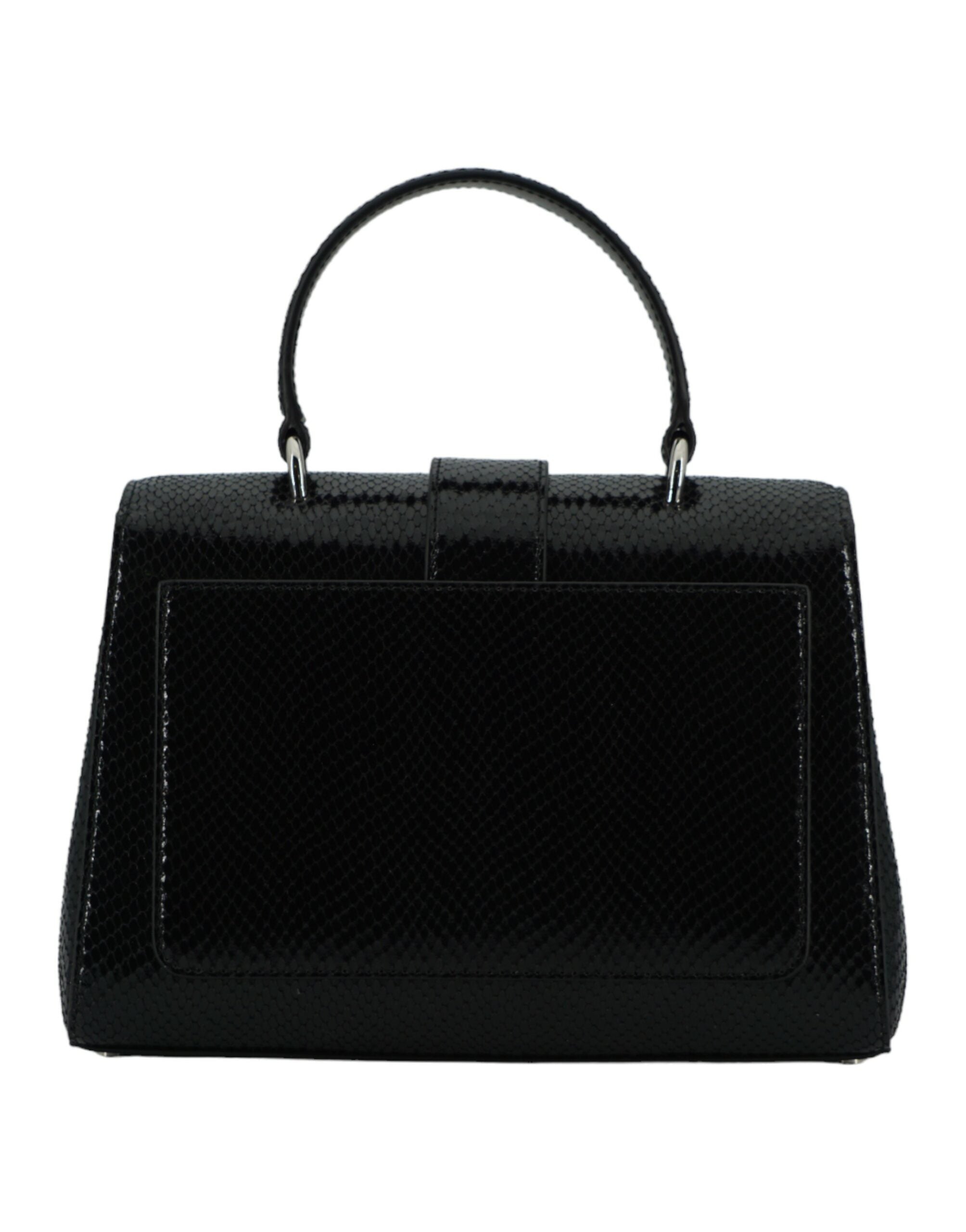 Jimmy Choo Black Leather Top Handle Shoulder Bag – luxury by Jimmy Choo | PrivePolai