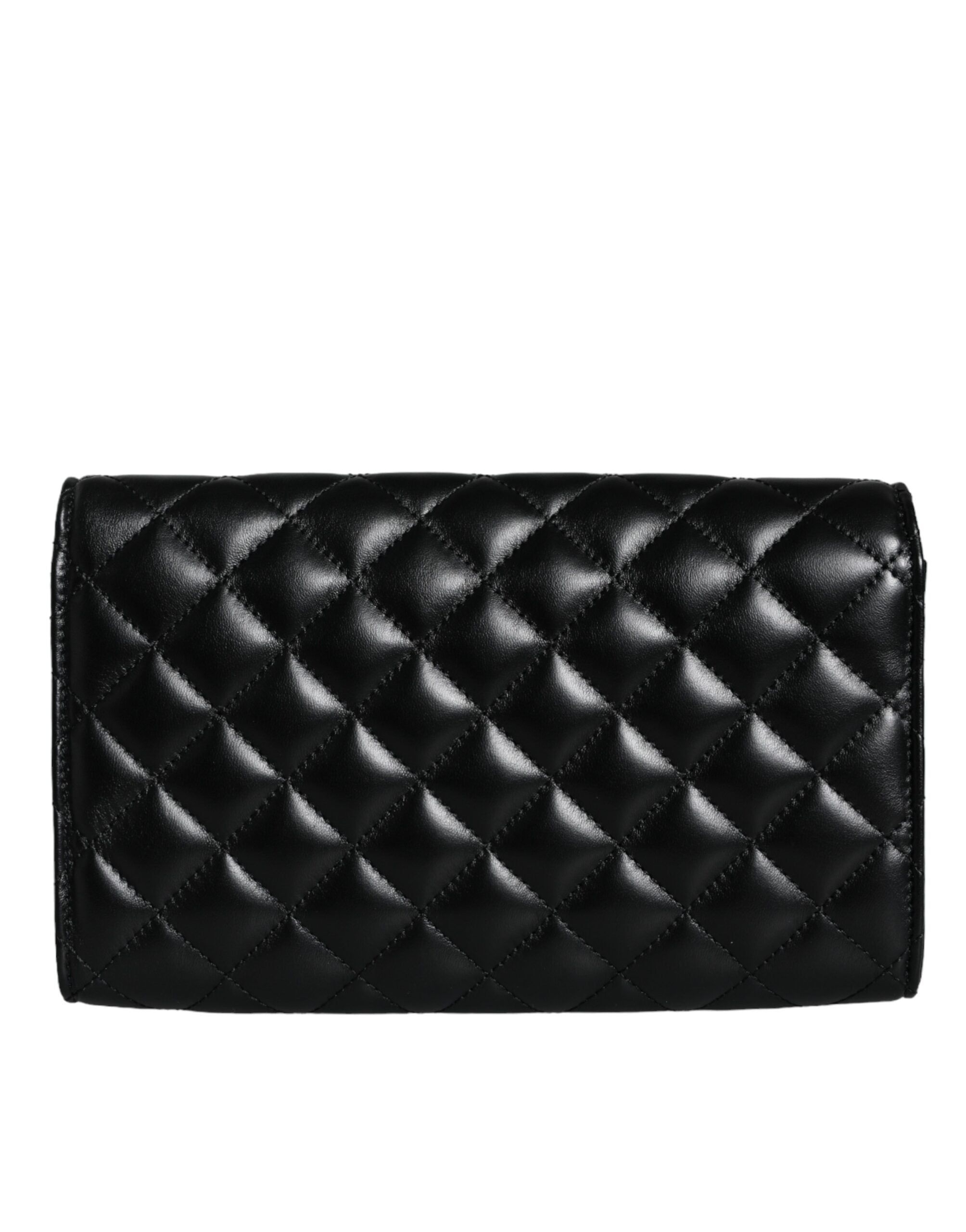 Versace Black Quilted Nappa Leather Crossbody Shoulder Bag – luxury by Versace | PrivePolai