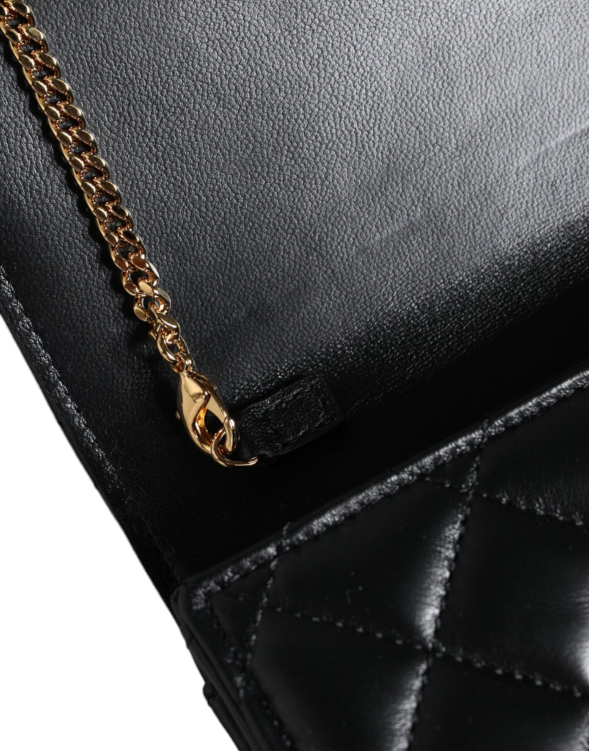 Versace Black Quilted Nappa Leather Crossbody Shoulder Bag – luxury by Versace | PrivePolai