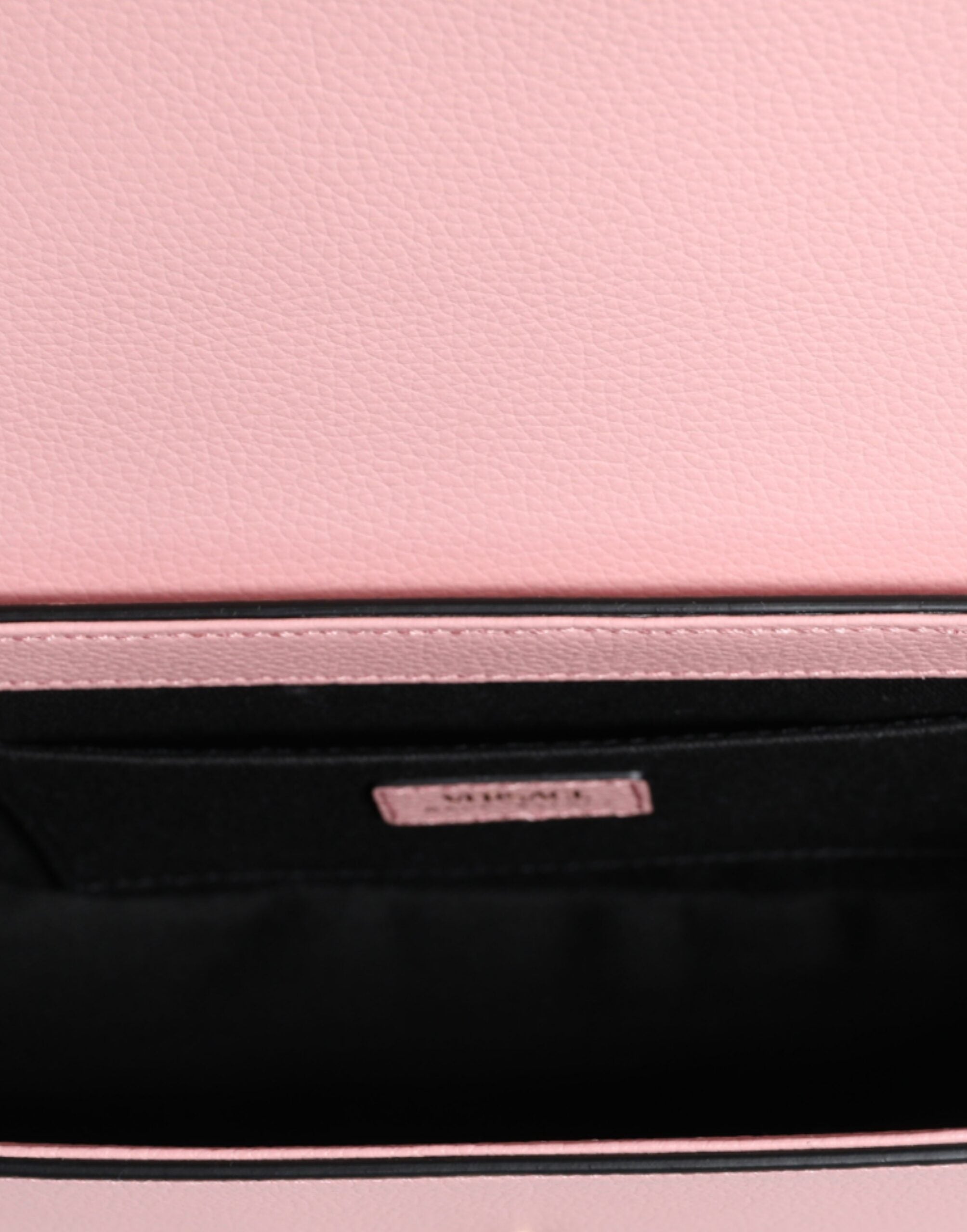 Versace Pink Grainy Calf Leather Logo Crossbody Shoulder Bag – luxury by Versace | PrivePolai