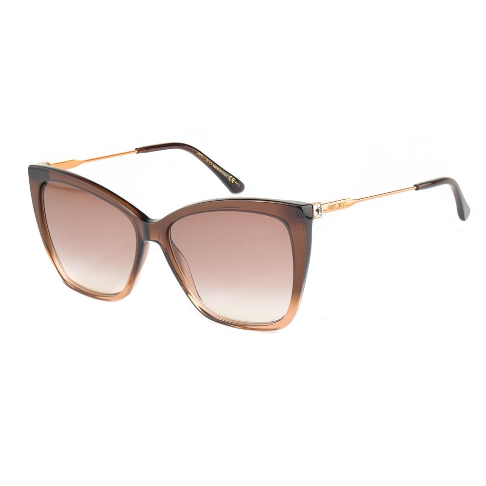 Jimmy Choo Brown Metal Sunglasses – luxury by Jimmy Choo | PrivePolai
