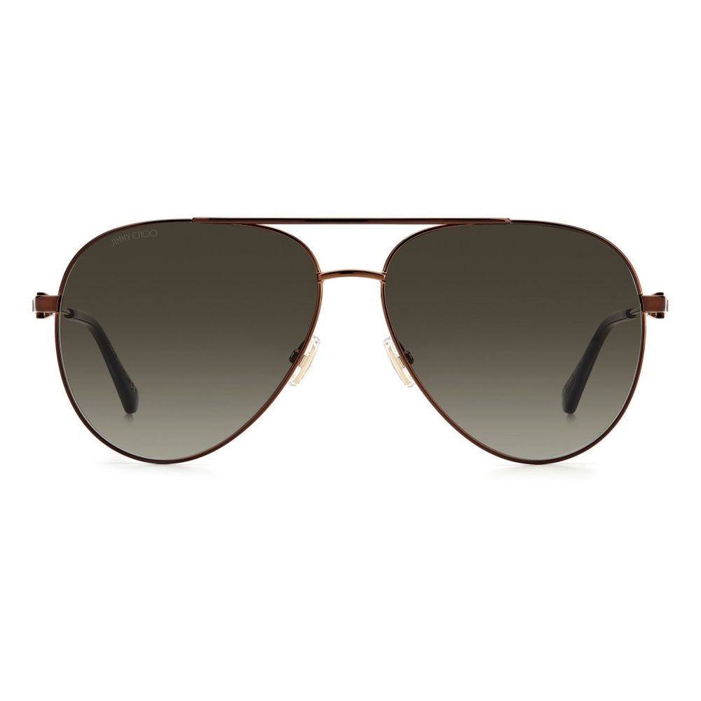 Jimmy Choo Brown Metal Sunglasses – luxury by Jimmy Choo | PrivePolai