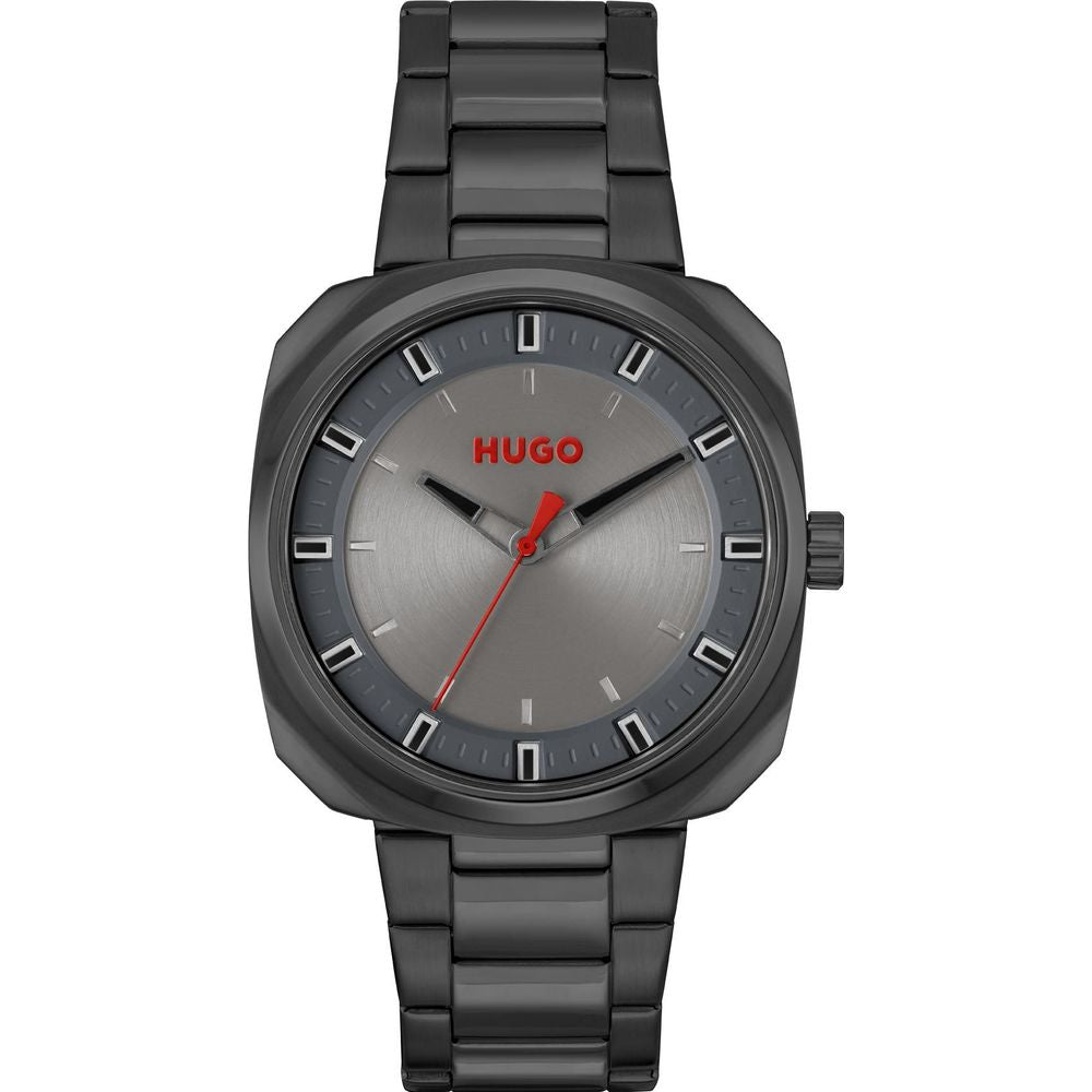 Hugo Boss Gray Stainless Steel Watch – luxury by Hugo Boss | PrivePolai
