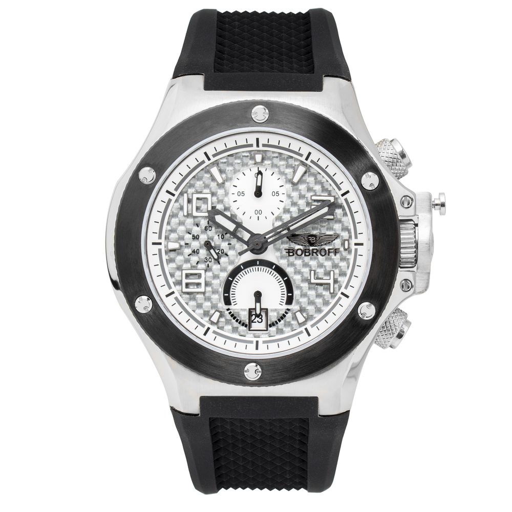 Bobroff Black Rubber Watch – luxury by Bobroff | PrivePolai