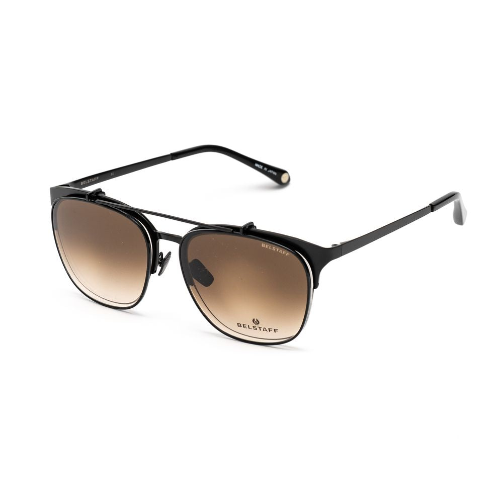 Belstaff Schwarze Titanrahmen