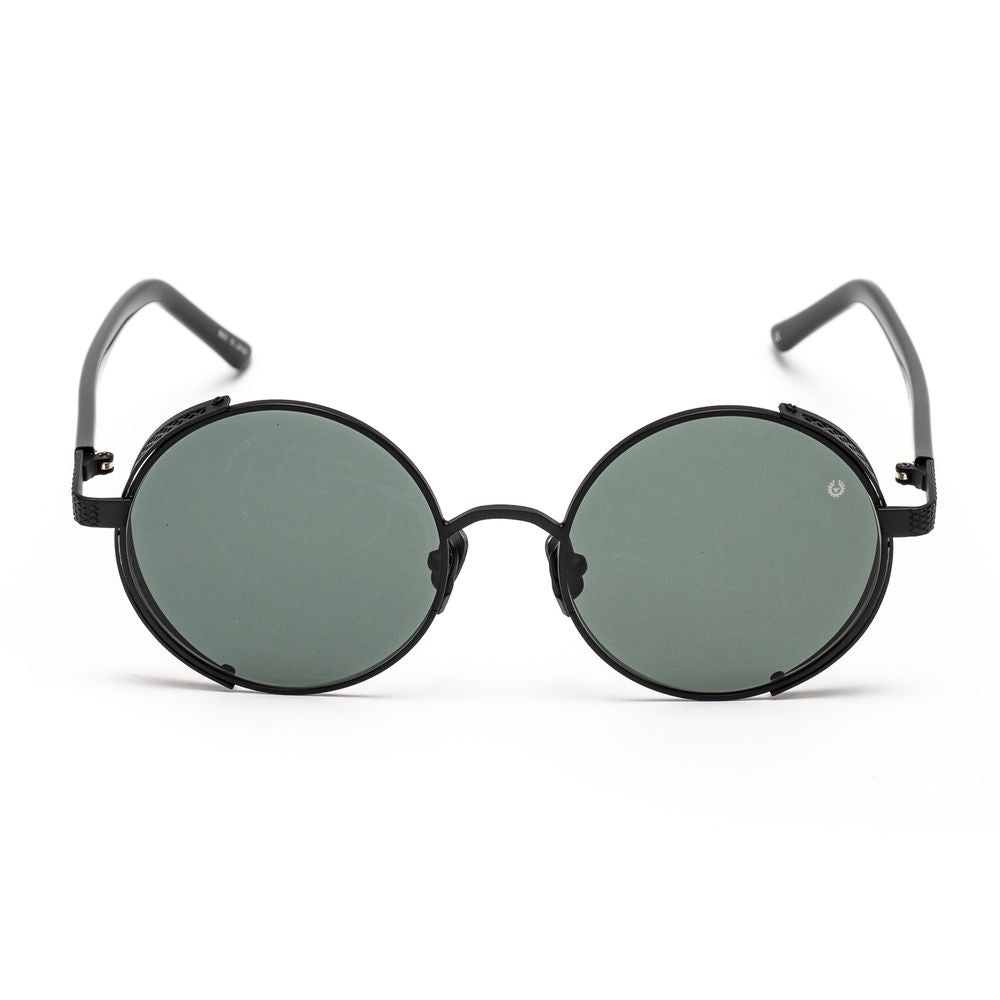 Belstaff – Schwarze Sonnenbrille aus Edelstahl