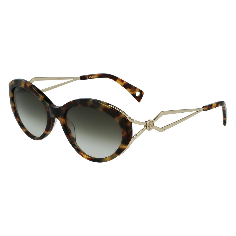 Lanvin Brown Acetate Sunglasses – luxury by Lanvin | PrivePolai