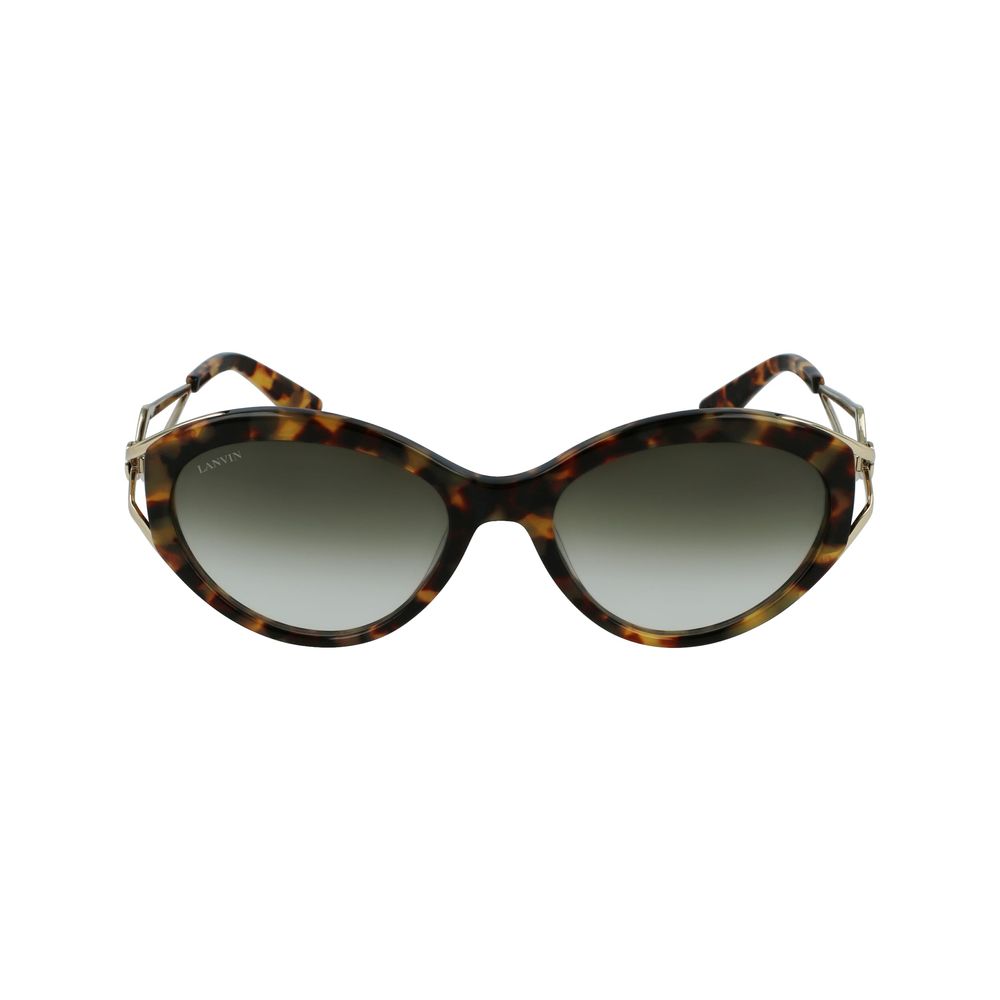 Lanvin Brown Acetate Sunglasses – luxury by Lanvin | PrivePolai