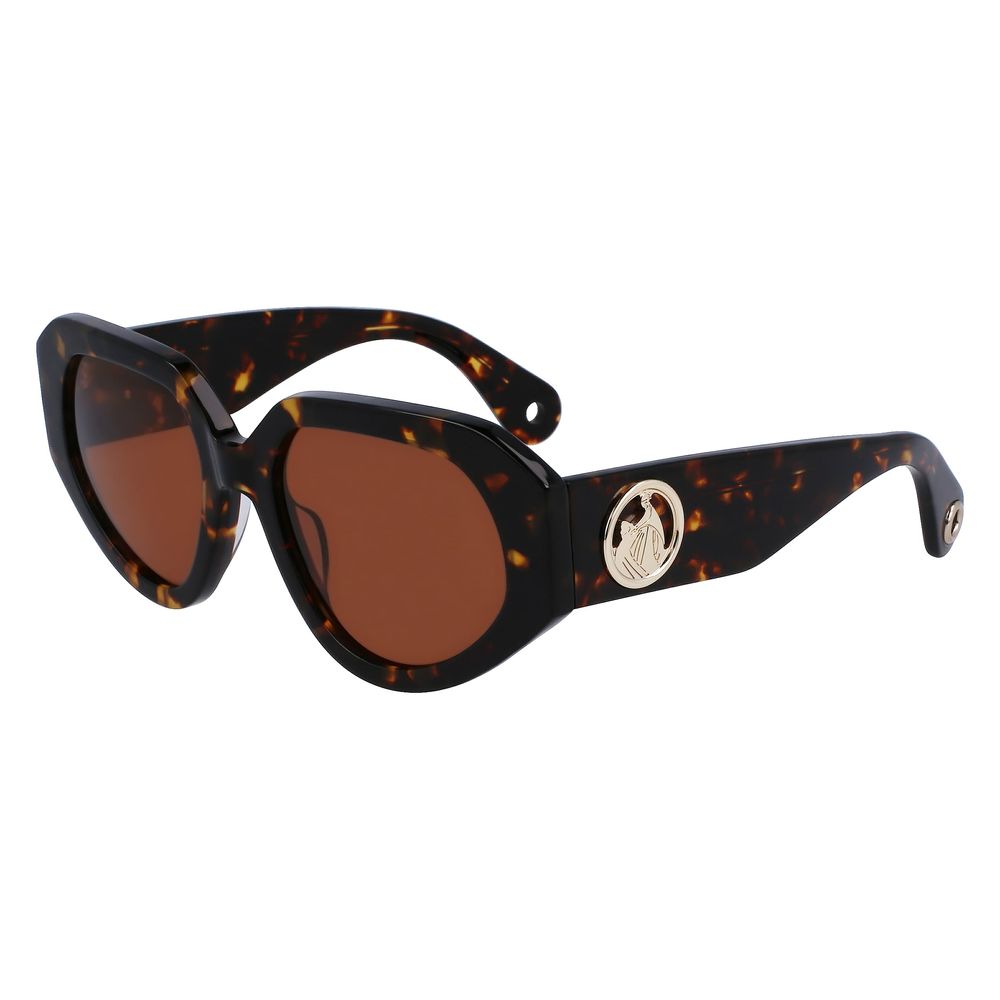 Lanvin Brown Acetate Sunglasses – luxury by Lanvin | PrivePolai