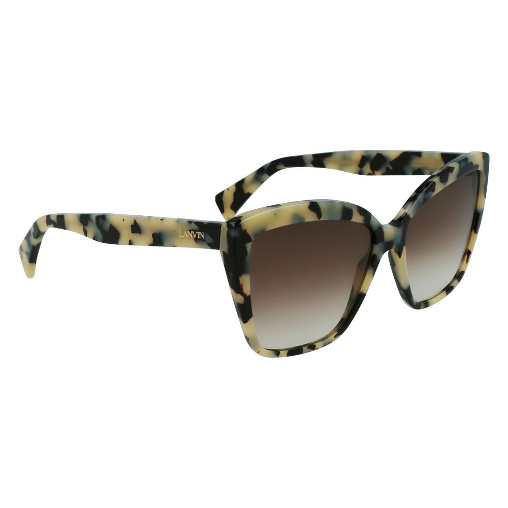 Lanvin Gray Acetate Sunglasses – luxury by Lanvin | PrivePolai