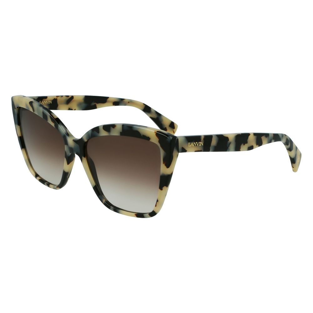 Lanvin Gray Acetate Sunglasses – luxury by Lanvin | PrivePolai