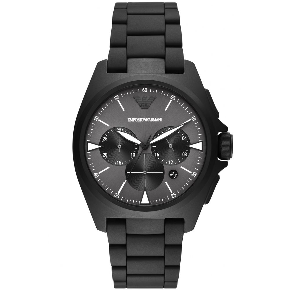 Armani Black Stainless Steel Watch – luxury by Armani | PrivePolai