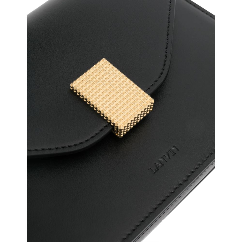 Lanvin Black Leather Handbag – luxury by Lanvin | PrivePolai
