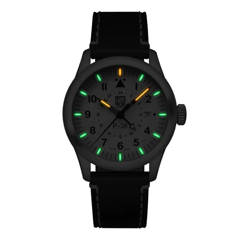 Luminox Black Leather Watch – luxury by Luminox | PrivePolai