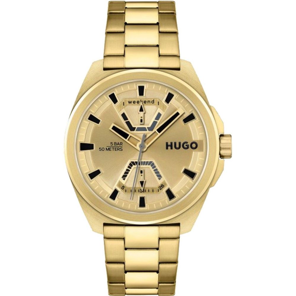 Hugo Boss Gold Stainless Steel Watch – luxury by Hugo Boss | PrivePolai