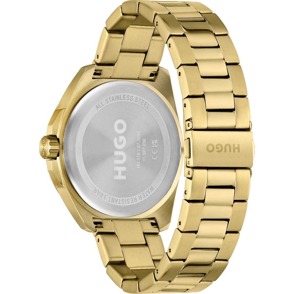 Hugo Boss Gold Stainless Steel Watch – luxury by Hugo Boss | PrivePolai