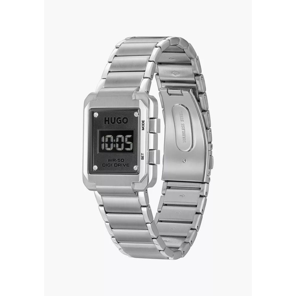 Hugo Boss Silver Stainless Steel Watch – luxury by Hugo Boss | PrivePolai