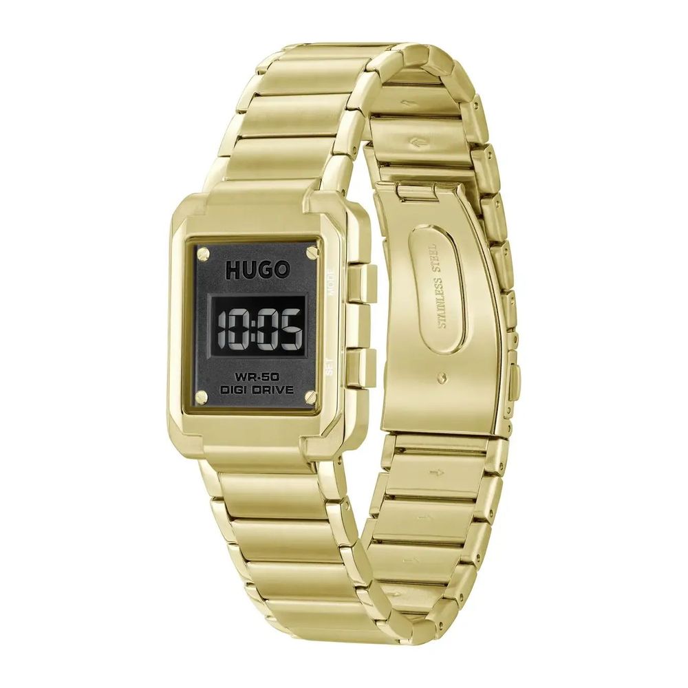 Hugo Boss Gold Stainless Steel Watch – luxury by Hugo Boss | PrivePolai