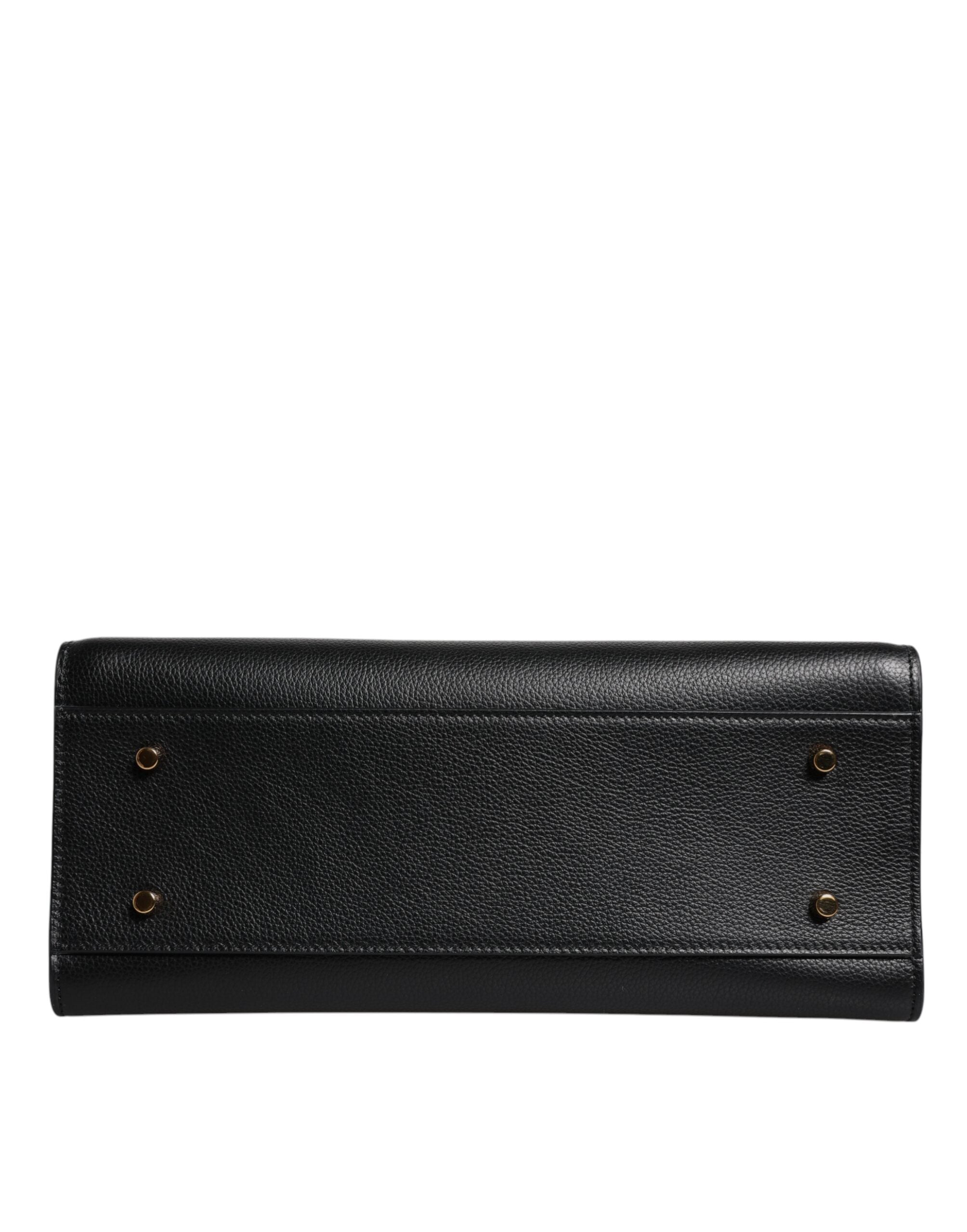 Versace Black Large Leather Top Handle Shoulder Crossbody Bag – luxury by Versace | PrivePolai