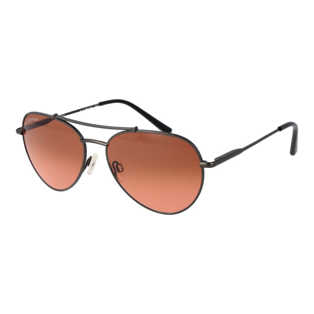 Schwarze Unisex-Sonnenbrille Serengeti
