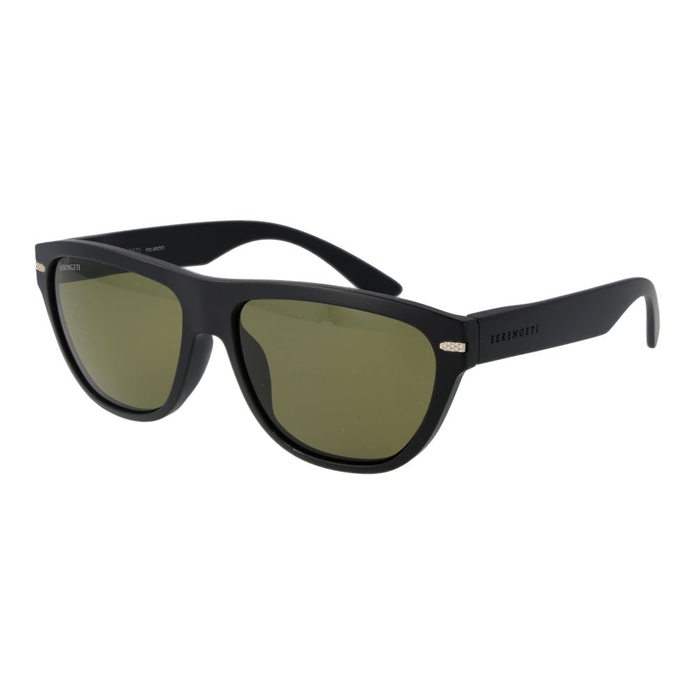 Schwarze Unisex-Sonnenbrille Serengeti