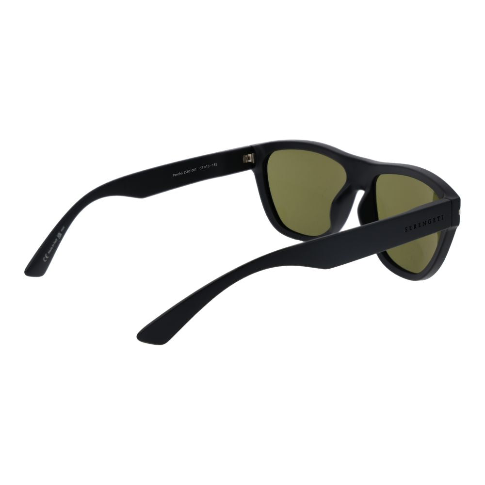 Schwarze Unisex-Sonnenbrille Serengeti