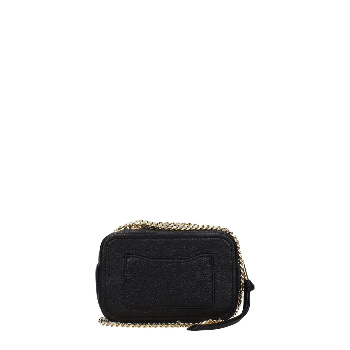 Marc Jacobs The Glam Shot 17 – crna kožna torbica sa zlatnim detaljima, fotografija 3
