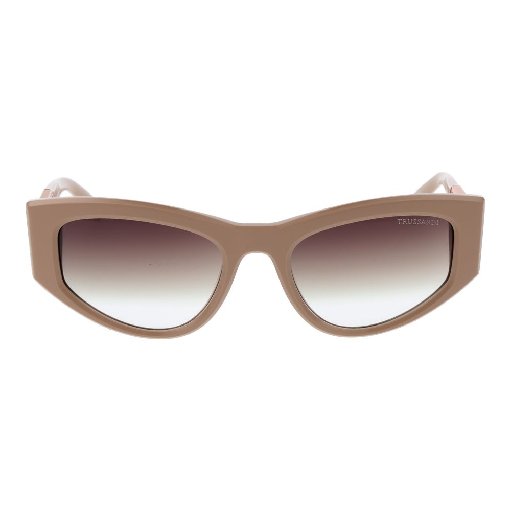 Trussardi – bež četvrtaste acetatne sunčane naočale – fotografija 2