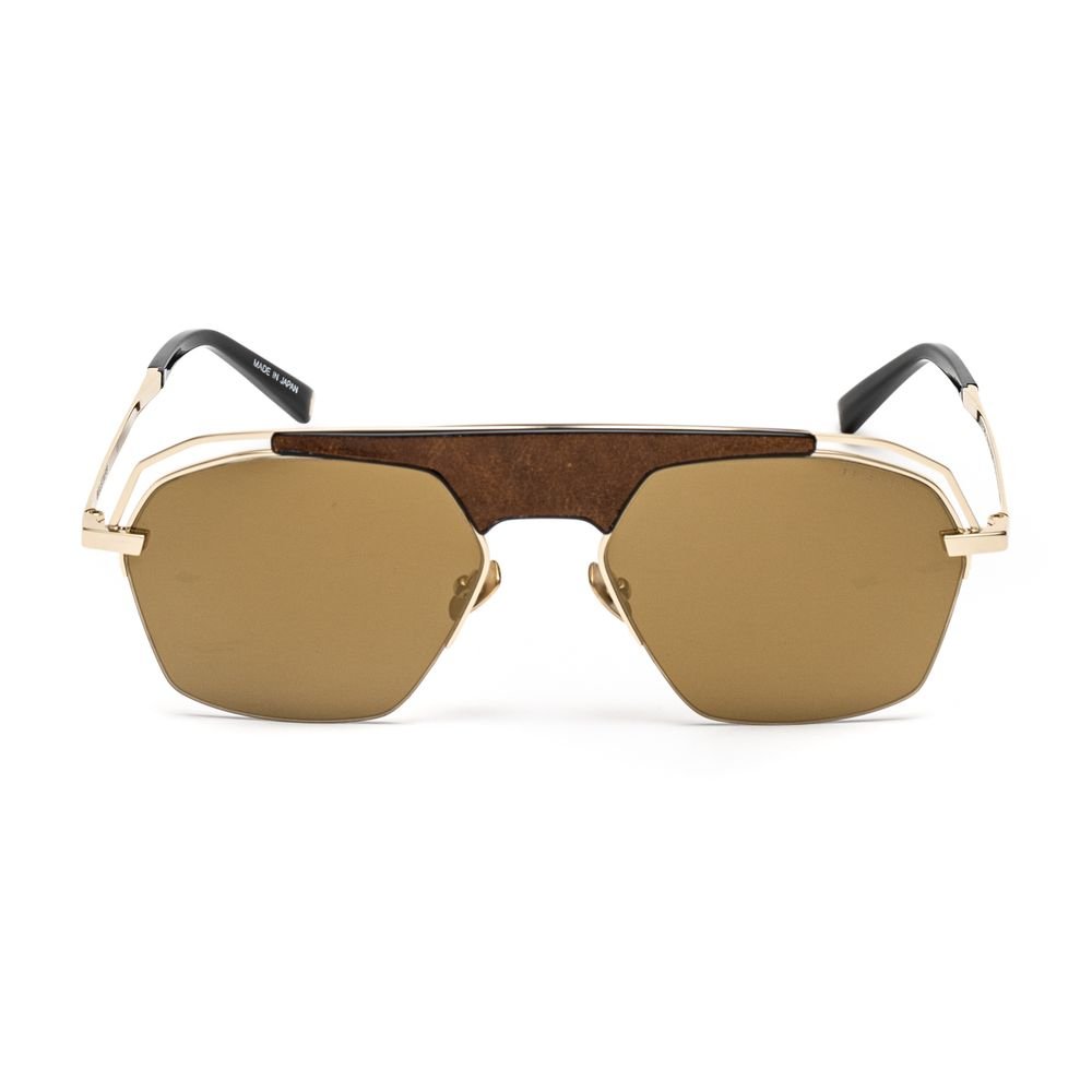 Belstaff Belstaff Gold Titanium Sunglasses - Luxury | PrivéPolai