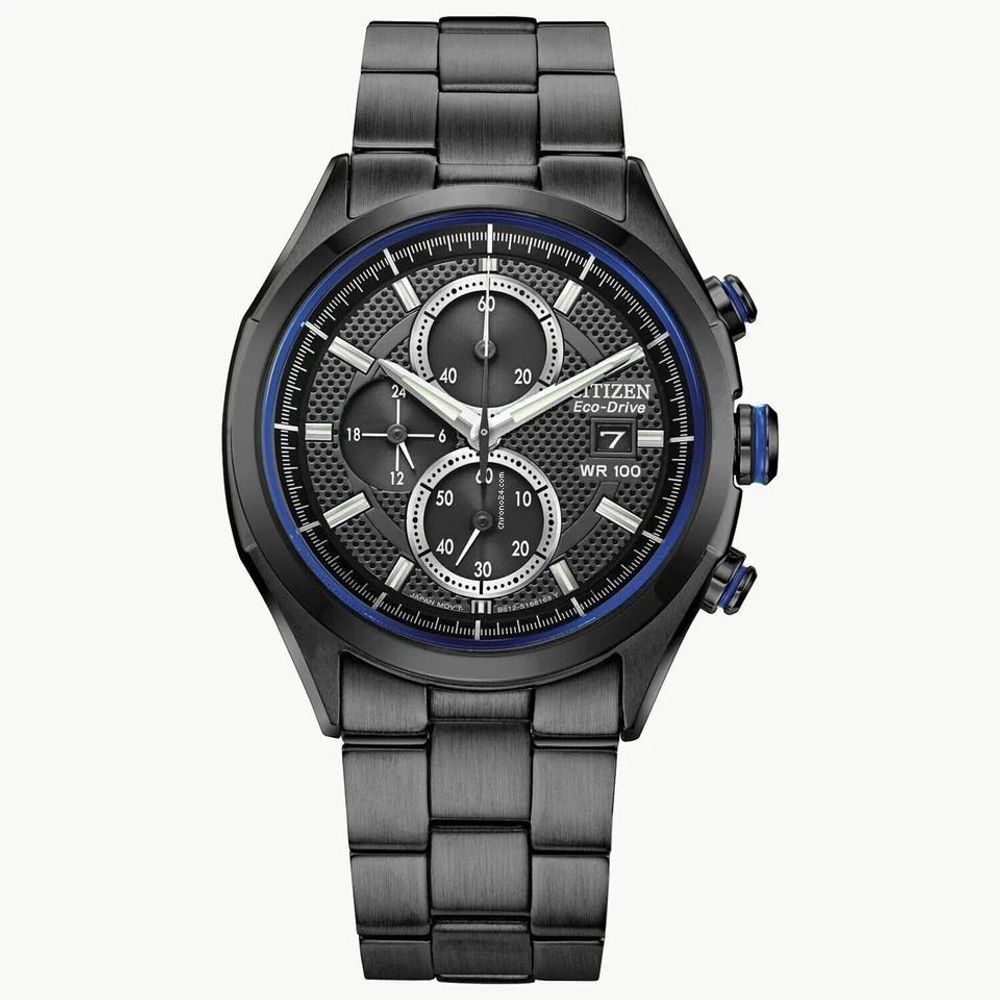 Citizen Citizen Black Stainless Steel Sport Watch - Luxury | PrivéPolai