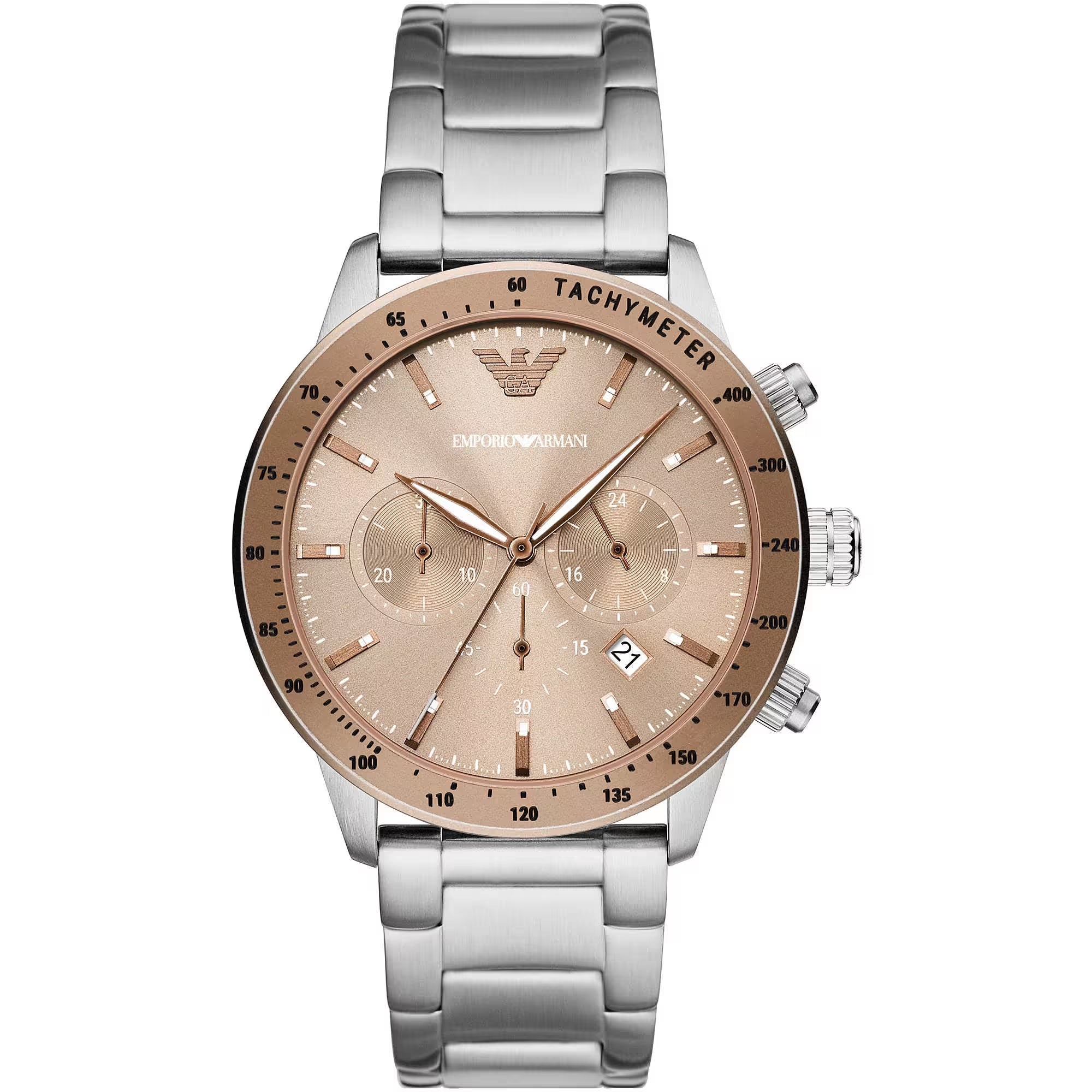 Emporio Armani Emporio Armani Classic Chronograph Steel Men's Watch - Luxury | PrivéPolai
