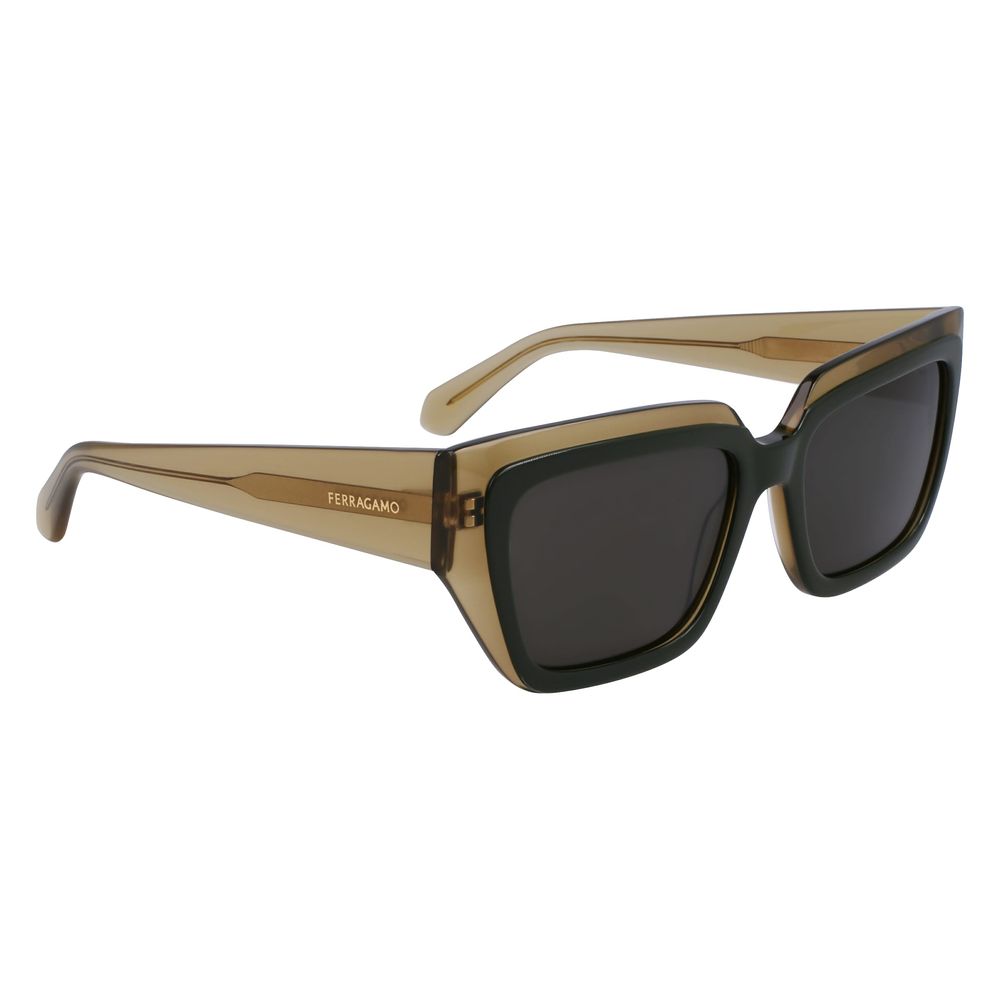 Ferragamo Ferragamo Bicolor Acetate Sunglasses - Luxury | PrivéPolai