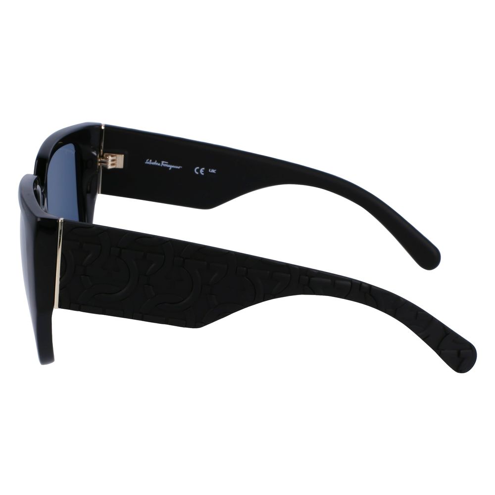 Ferragamo Ferragamo Black Bio Injected Sunglasses - Luxury | PrivéPolai