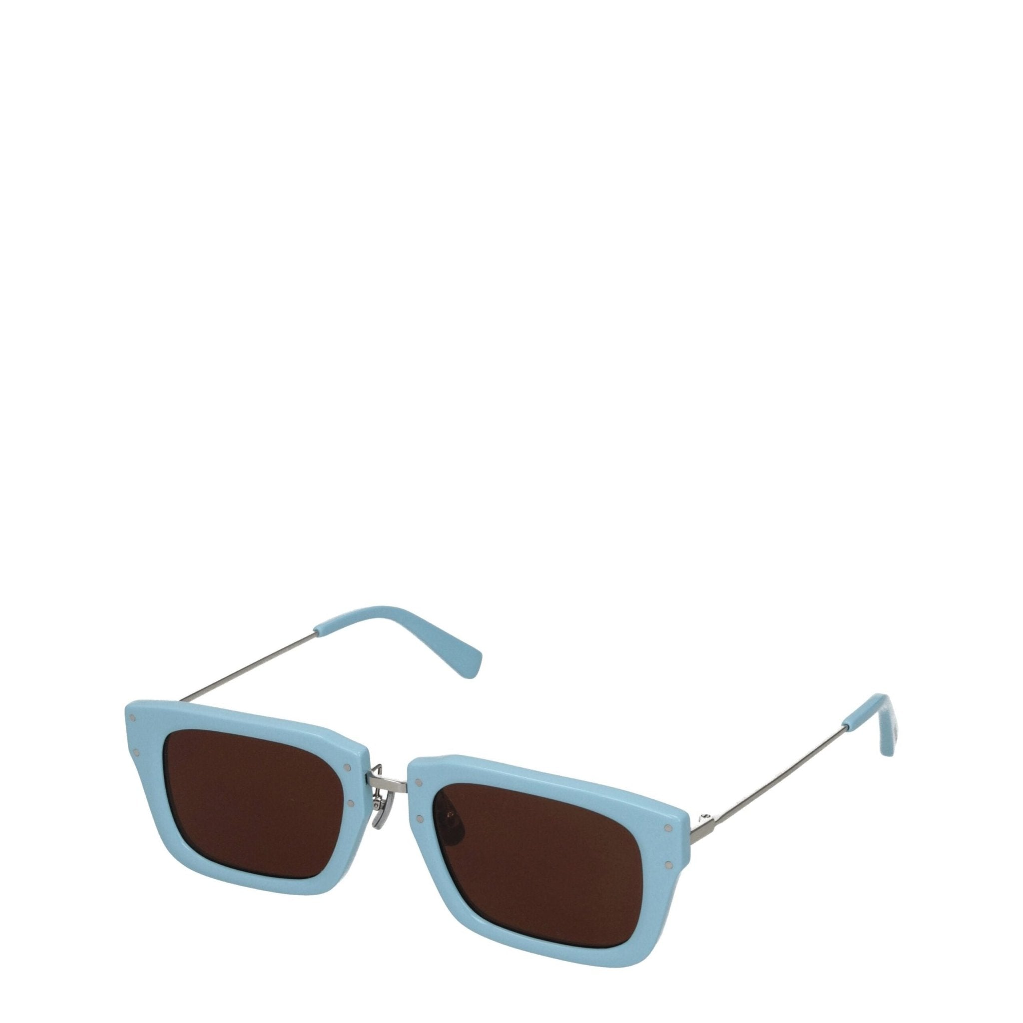 Jacquemus Jacquemus Light Blue Acetate Sunglasses - Luxury | PrivéPolai