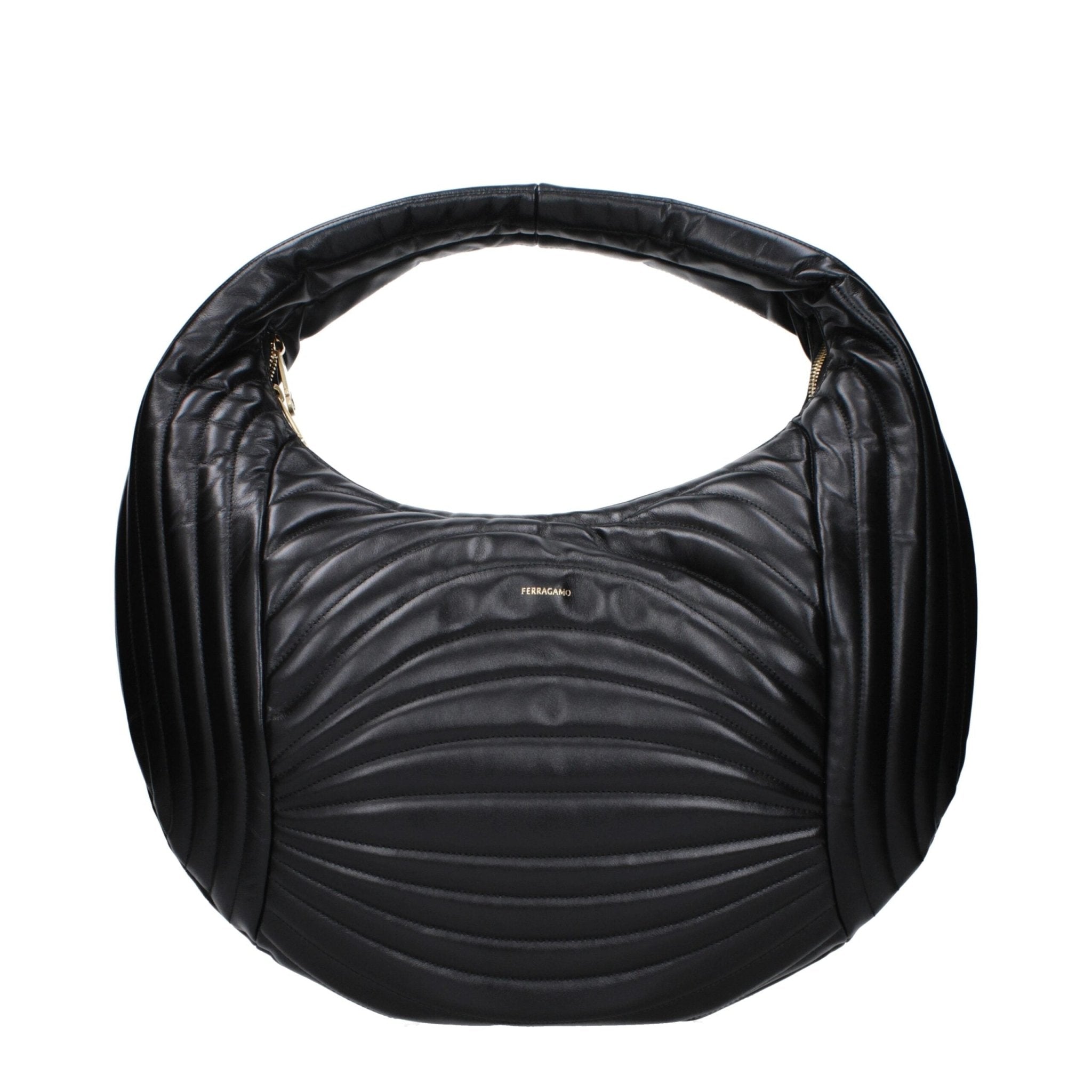 Salvatore Ferragamo Salvatore Ferragamo Black Leather Handbag - Luxury | PrivéPolai