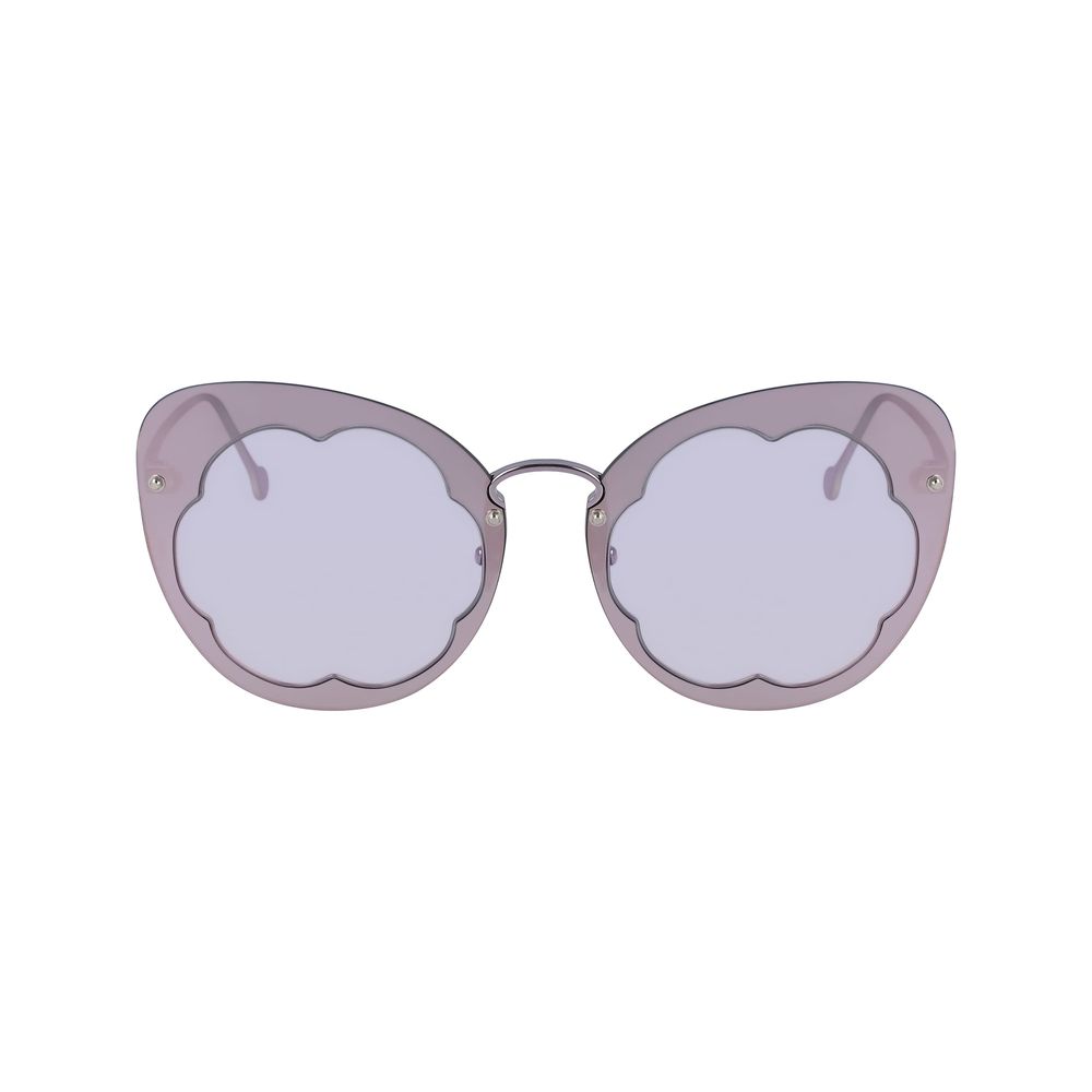 Salvatore Ferragamo Salvatore Ferragamo Purple Metal Sunglasses - Luxury | PrivéPolai