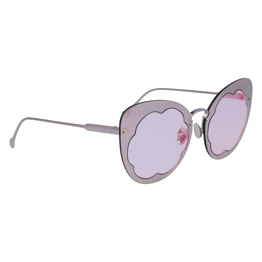 Salvatore Ferragamo Salvatore Ferragamo Purple Metal Sunglasses - Luxury | PrivéPolai